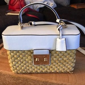 Michael Michael Kors Straw Satchel